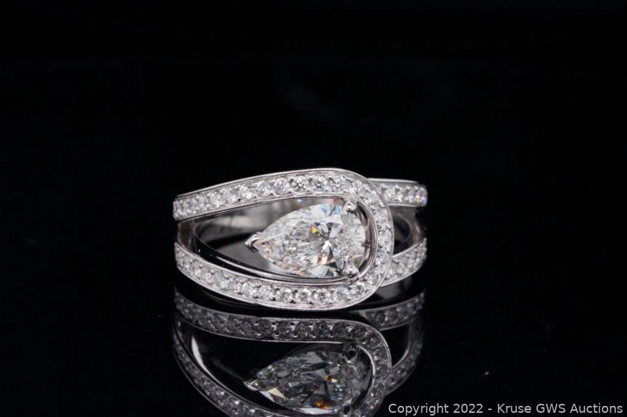 Fred, Jewelry, Fred Of Paris Platinum Diamond Ring