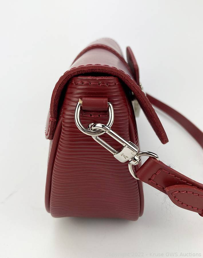 Sold at Auction: AUTHENTIC LOUIS VUITTON LEATHER EPI LEATHER