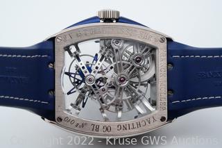 Franck Muller Gravity Yachting Skeleton 18K Watch Auction | Kruse