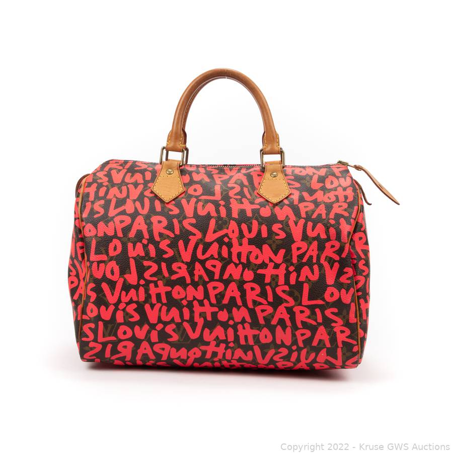 Louis Vuitton Stephen Sprouse Graffitti Speedy Neon Bag at 1stDibs