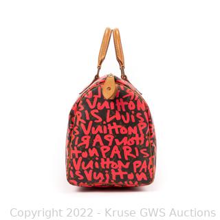 Sold at Auction: Louis Vuitton x Stephen Sprouse Graffiti Speedy 30