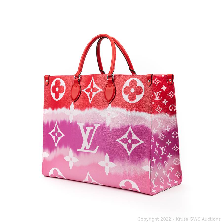 Buy Louis Vuitton LV Escale Onthego GM Red Tote Bags Limited