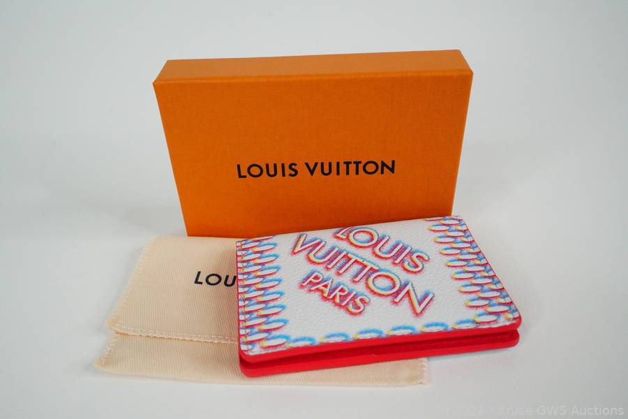 Louis Vuitton Virgil Abloh's Climbing Theme Triple Wallet, Men's