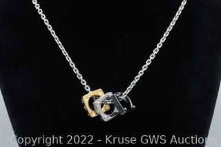 Louis Vuitton Monogram Bold Necklace - Brass Pendant Necklace, Necklaces -  LOU731224