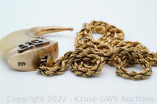 838. A Masonic Tiger Claw and Tiger Eye Gold Pendant - September 2011  Auction - ASPIRE AUCTIONS