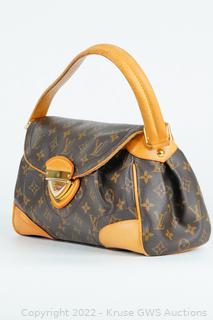 Louis Vuitton Brown Monogram Canvas Beverly Gm Bag Auction