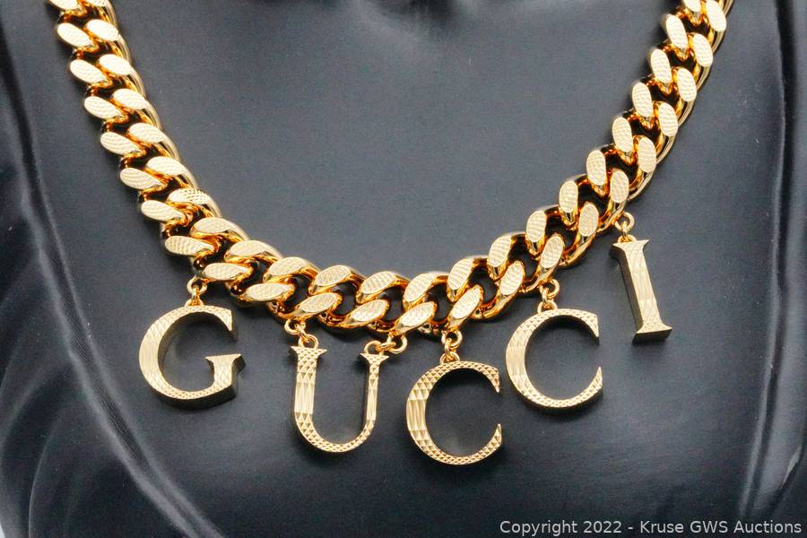 Tie Gucci Gold in Synthetic - 30010219