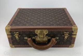 Sold at Auction: Louis Vuitton Vintage Monogram Jewelry Train Case