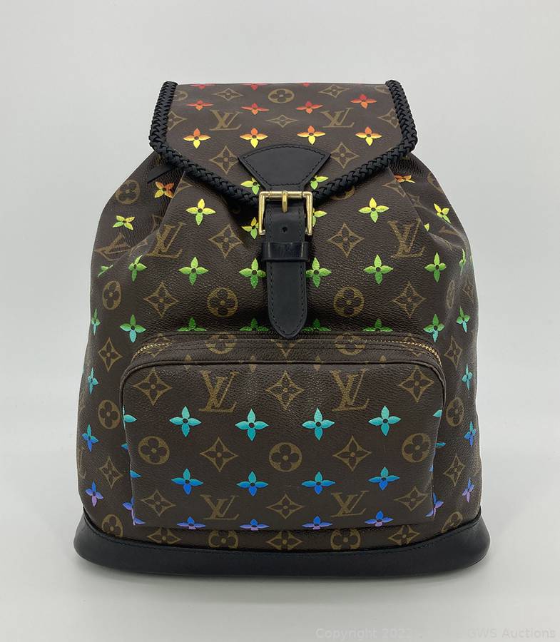 Louis Vuitton Monogram Canvas Montsouris Backpack GM Bag Louis Vuitton
