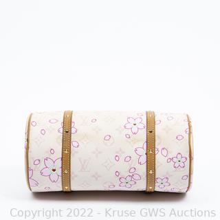 Sold at Auction: Louis Vuitton, Louis Vuitton Pink & red flower
