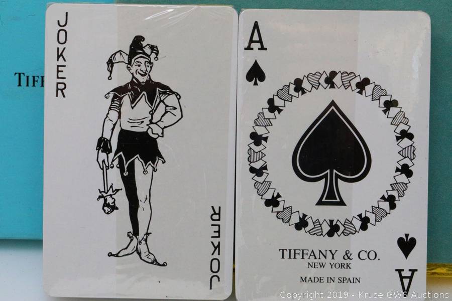 Marlene Dietrich Personally Owned Tiffany & Co. Playing Cards in