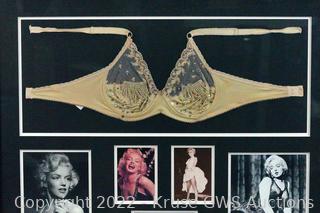 The late Marilyn Monroe's famous bra is to go to auction this week
