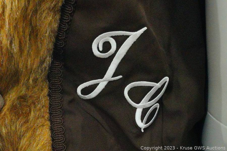 Monogrammed Fur Coat 