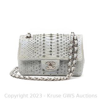 Sold at Auction: CHANEL (Printemps-été 2010) SAC 2.55 en python