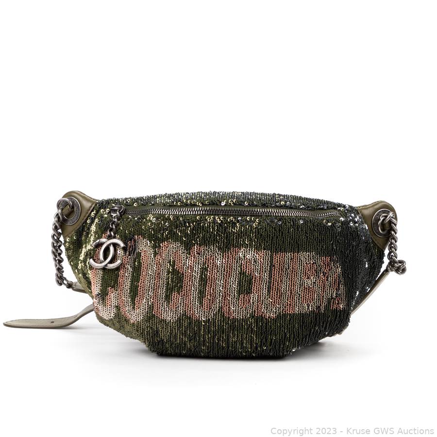 Chanel 2017 Cruise Sequins Coco Cuba Waist Bag Auction Kruse GWS