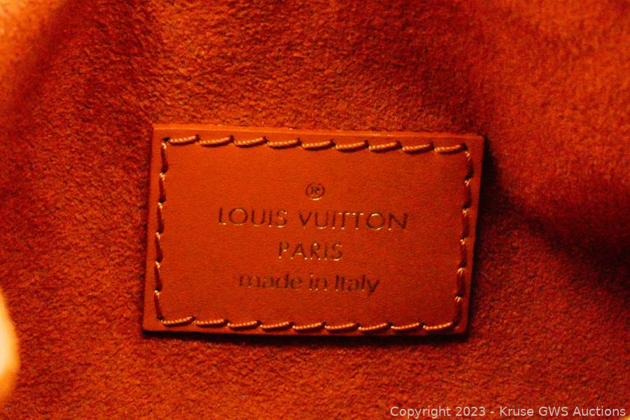 Sold at Auction: Louis Vuitton, Louis Vuitton Tan Monogram Leather Side  Trunk (Sold Out)