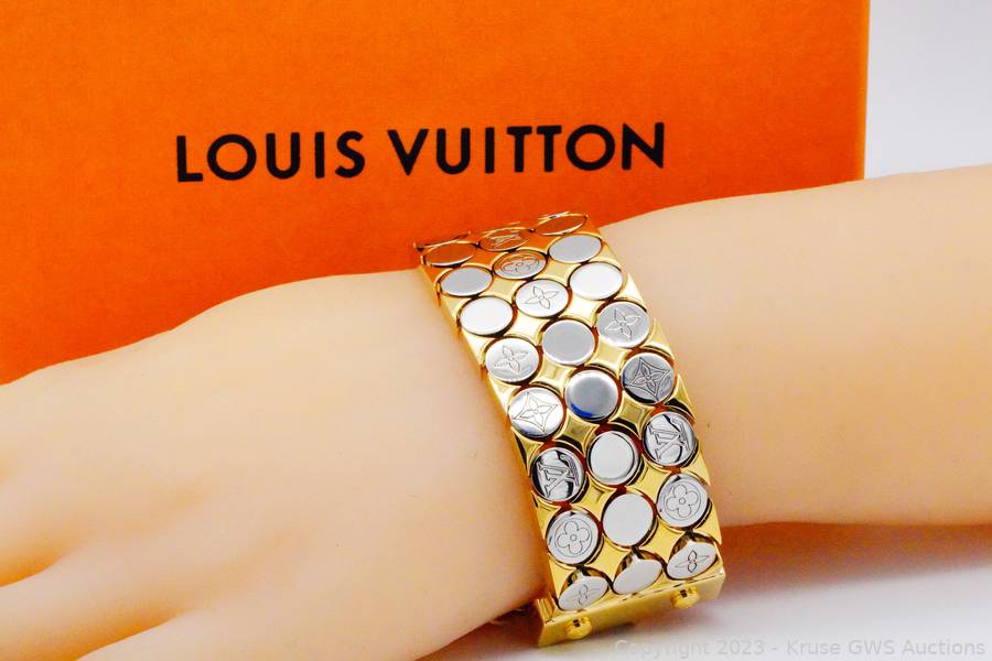 Sold at Auction: Louis Vuitton, Louis Vuitton LV Futura Bracelet (Never  Worn)