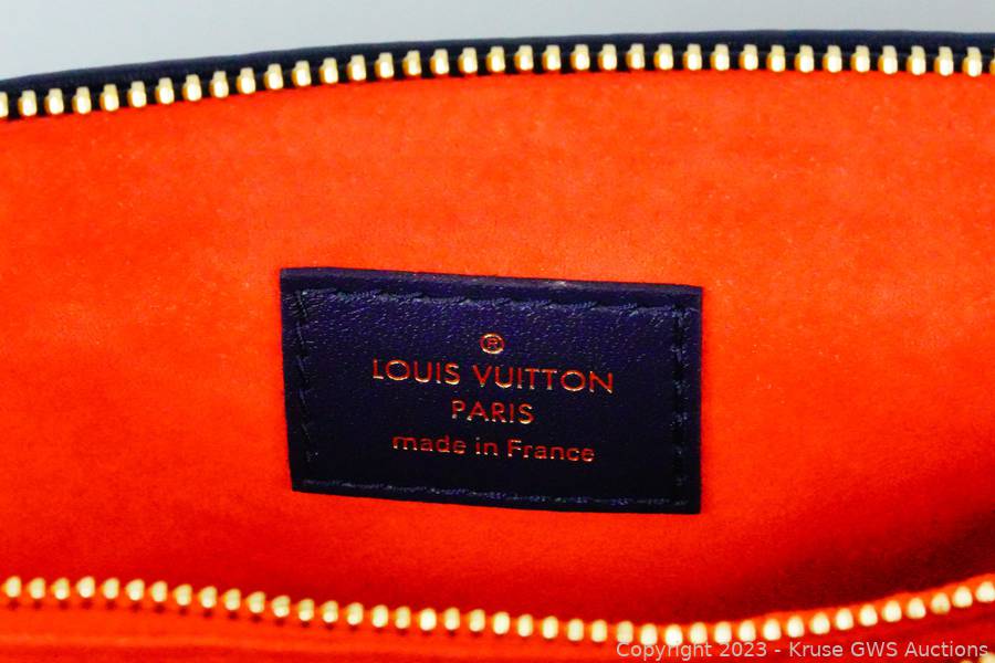 Louis Vuitton Navy Monogram Garden Coussin PM (Sold Out) Auction