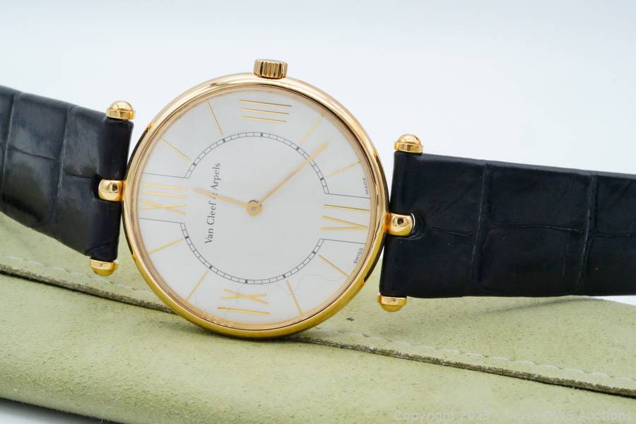Van Cleef & Arpels Pierre Arpels 35mm 18K Watch Auction