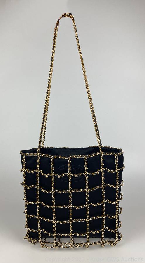 Chanel Mini Metal Cage Bag - Gold Crossbody Bags, Handbags - CHA629636