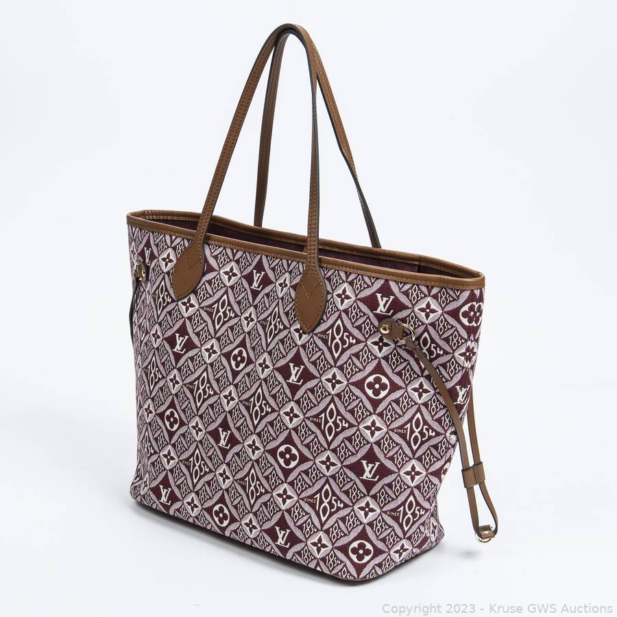 Sold at Auction: Louis Vuitton F/W 20 Since 1854 Neverfull MM