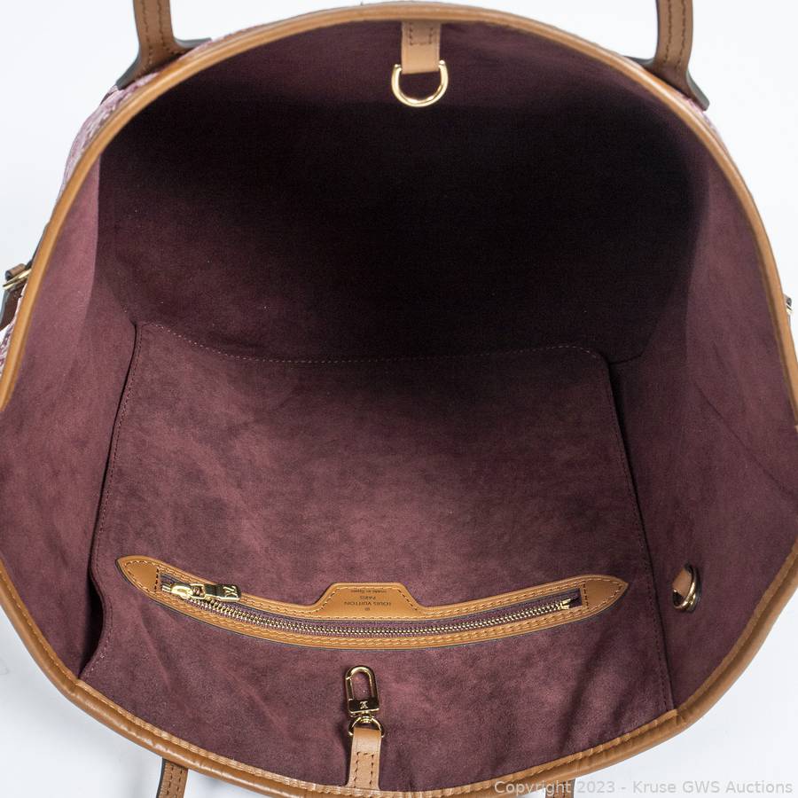 Louis Vuitton 1854 Neverfull MM Monogram Bag Bordeaux Limited