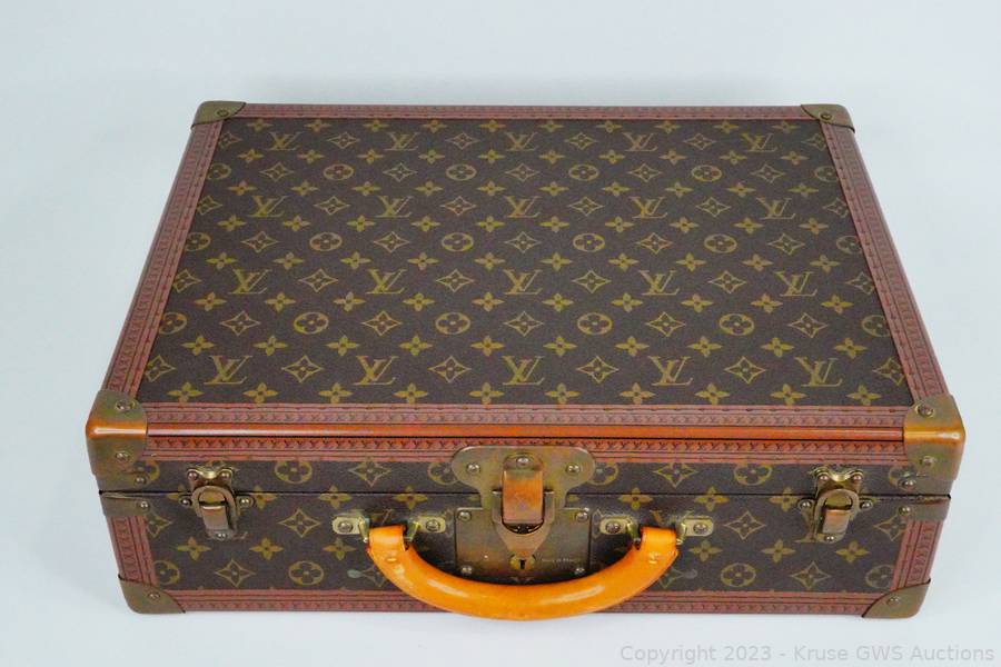 Sold at Auction: Louis Vuitton Monogram Canvas Hard Suitcase