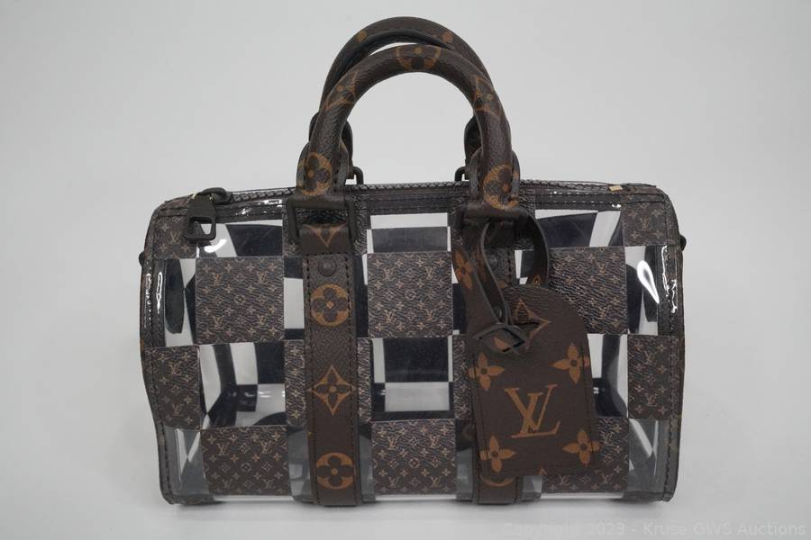 Sold at Auction: Louis Vuitton, LOUIS VUITTON, LIMITED EDITION 'CHESS'  KEEPALL BANDOULIÈRE