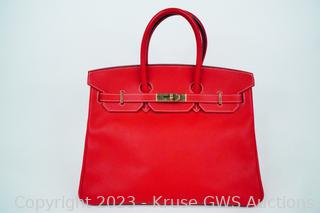 Birkin 35 - Rouge Casaque - Limited Edition