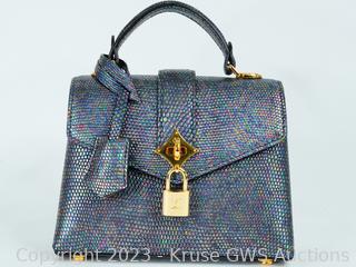 Louis Vuitton Iridescent Lizard Rose des Vents (1 of 2) Auction