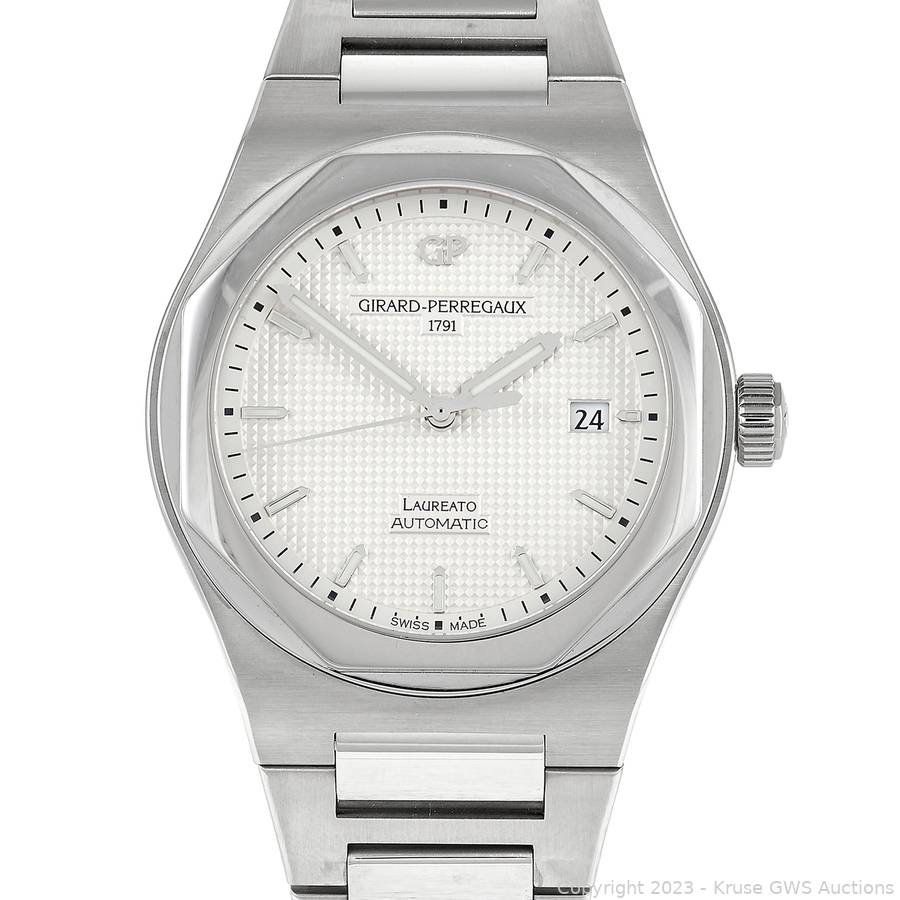 Girard Perregaux Laureato Heritage 41mm Watch 1 of 225 Auction