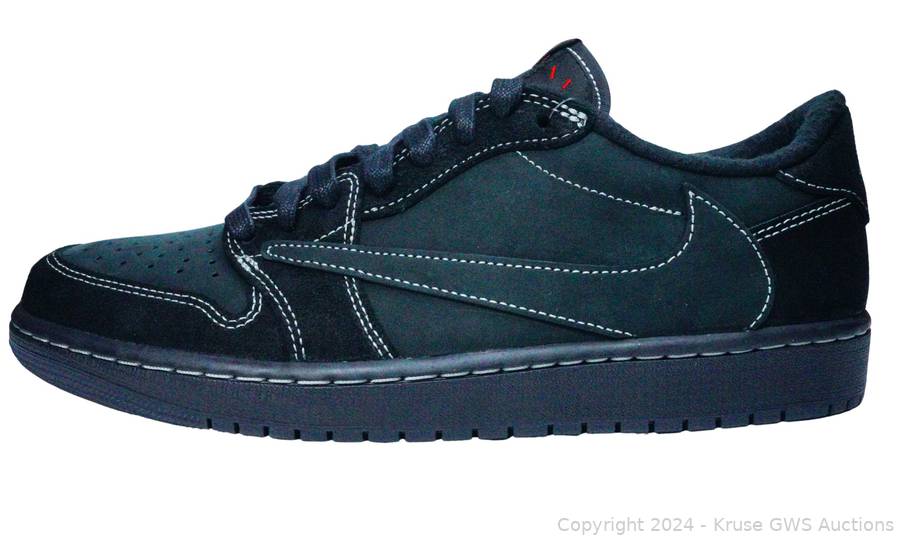 Jordan 1 Low OG Travis Scott Black Phantom Auction | Kruse