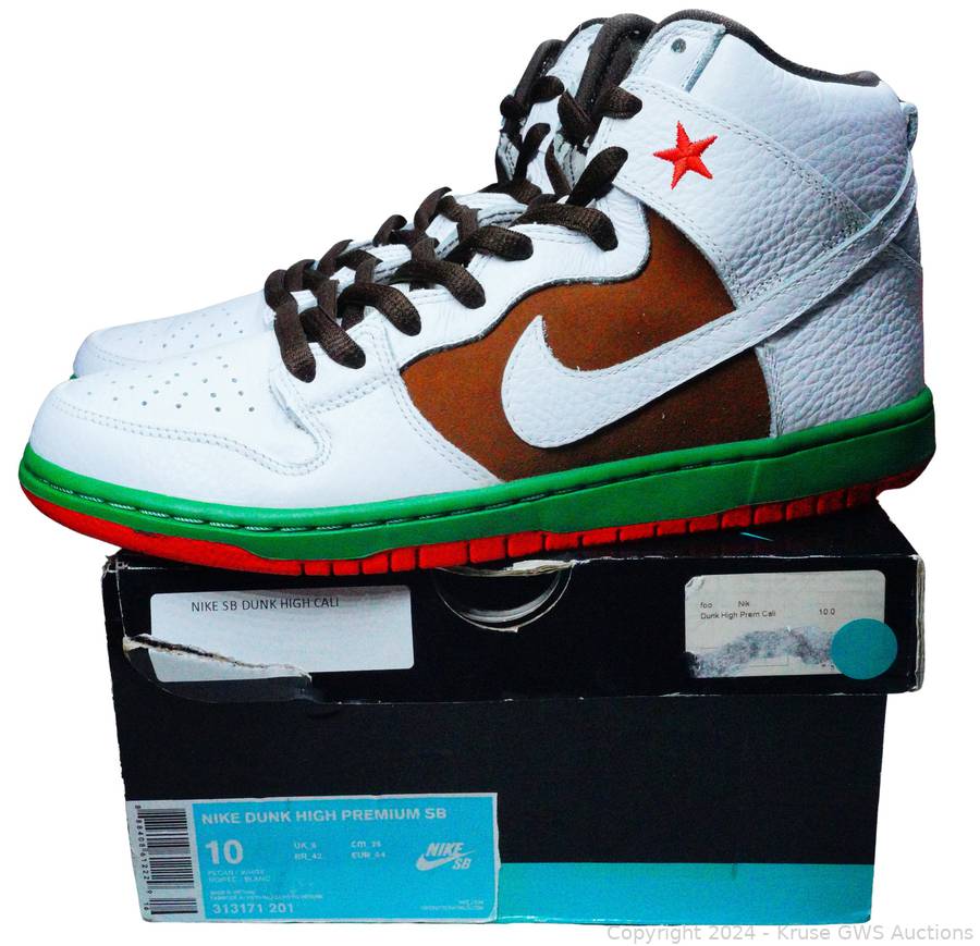 Nike SB Dunk High Cali Auction Kruse GWS Auctions