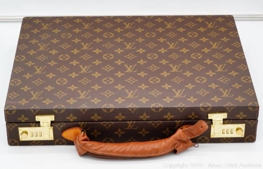 Sold at Auction: Louis Vuitton Vintage Attache Case Briefcase