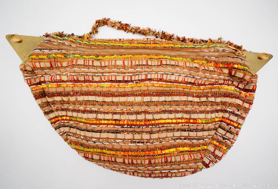 Chanel 2017 Cruise Collection Tweed Hammock Hobo Bag Auction