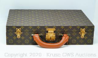 Louis Vuitton バーガンディ ケース Louis Vuitton Burgundy Taiga Leather Kourad Briefcase Bag