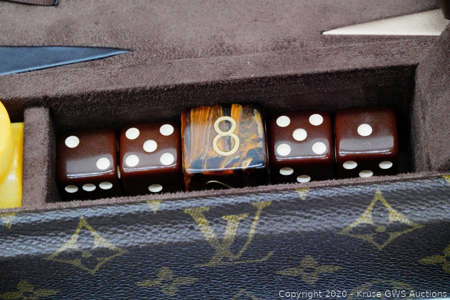 Louis Vuitton Monogram Canvas Backgammon Case Auction