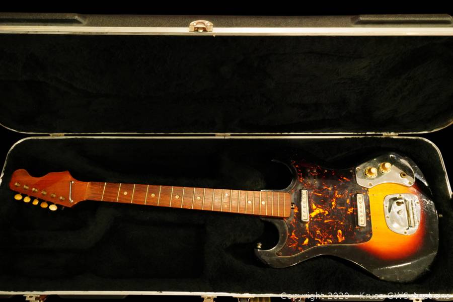 Jimi Hendrix Early 1960s Japanese Electric Guitar Auction