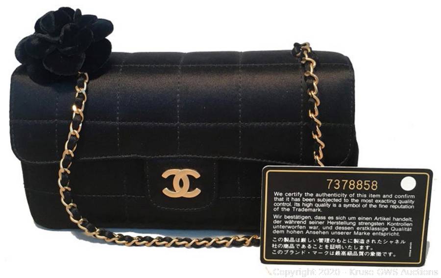 Chanel silk online bag