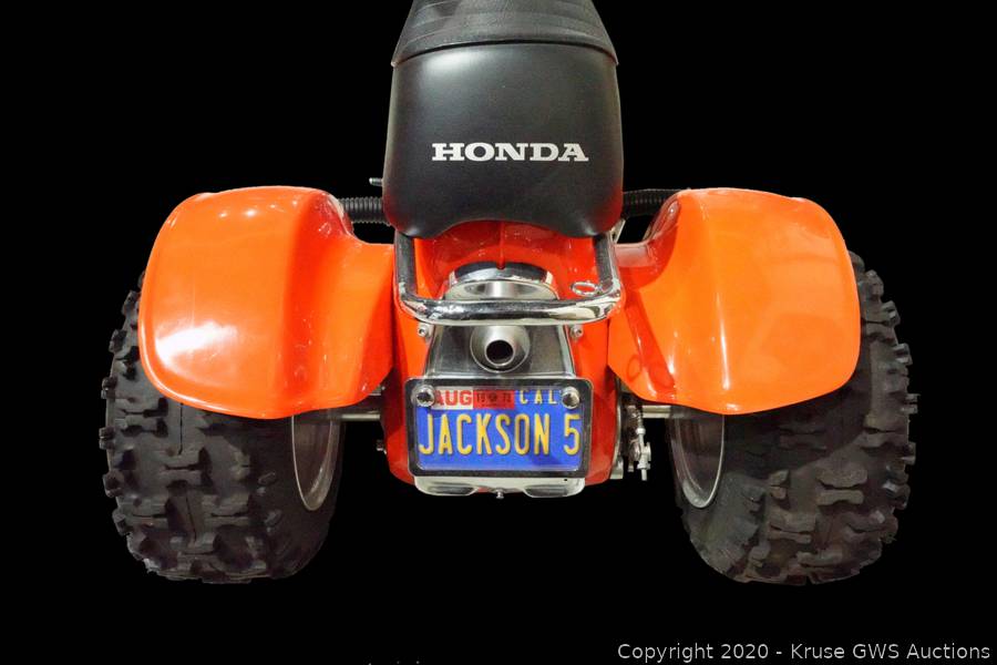 Michael Jackson (Jackson 5) Custom 1973 Honda ATC70 Auction