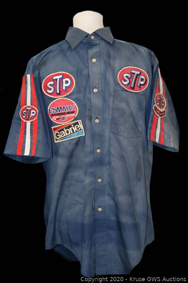 Richard Petty's STP 7-Time Champion Button-Down Shirt Auction