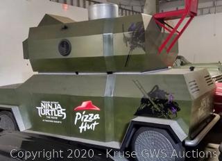 Ninja Turtles : Pizza Hut construit un vrai tank lanceur de Pizzas !
