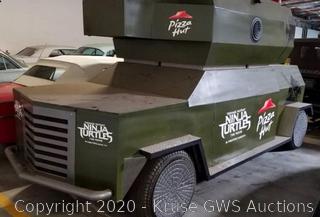 Ninja Turtles : Pizza Hut construit un vrai tank lanceur de Pizzas !