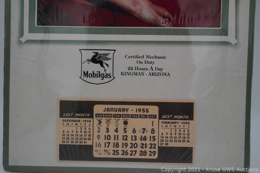 Marilyn Monroe 1955 Golden Dreams Pin-Up Calendar Auction | Kruse GWS  Auctions