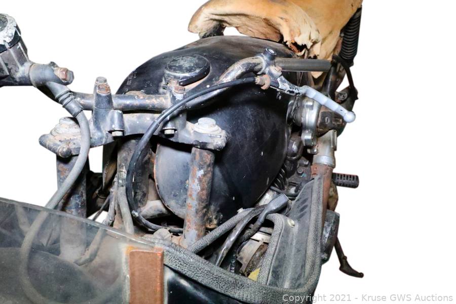 Mad Max 2 Screen Used Kawasaki Z-1 Driven by 