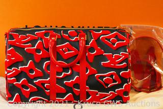 【残少!】SALE！ Louis Vuitton MONOGRAM ボールド カフリンクス w5B-1_t.JPG