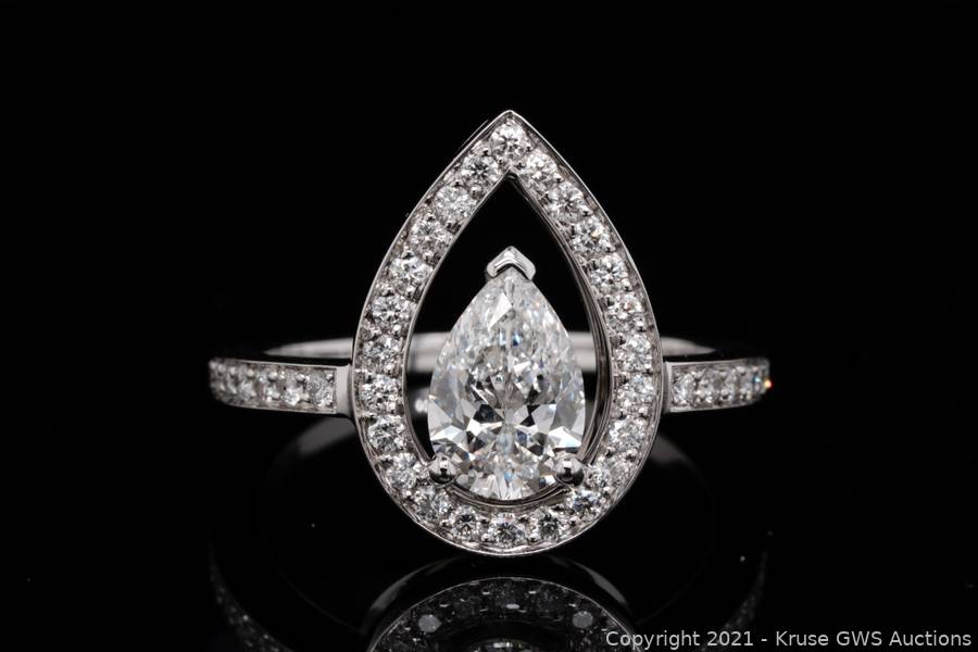 Fred, Jewelry, Fred Of Paris Platinum Diamond Ring