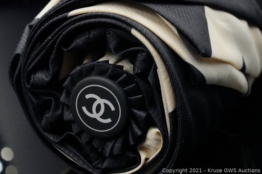 Chanel Limited Edition VIP Gift Camellia Umbrella Auction
