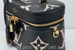 Louis Vuitton Black And Monogram On My Side PM Gold Hardware Available For  Immediate Sale At Sotheby's
