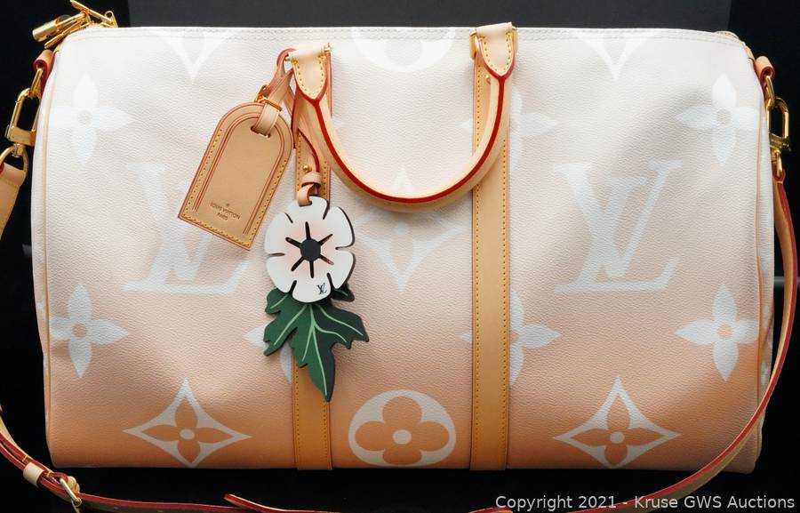 Sold at Auction: Louis Vuitton S/S 21 By the Pool Keepall Bandoliere
